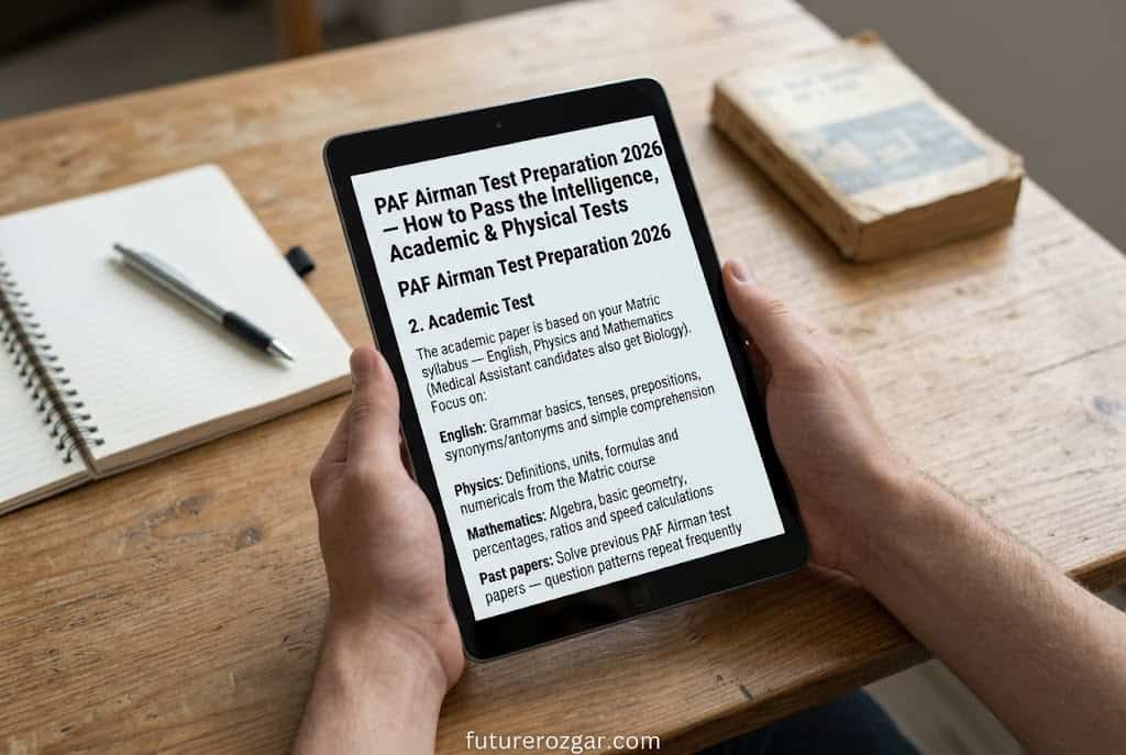 PAF Airman Test Preparation 2026