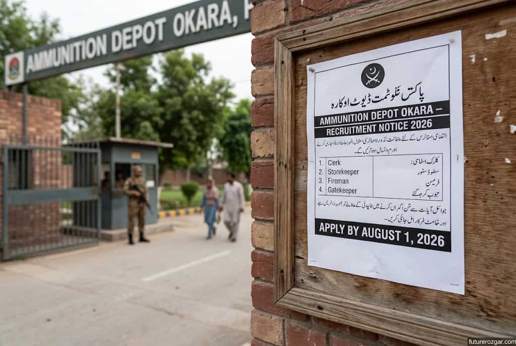 Ammunition Depot Okara Jobs 2026