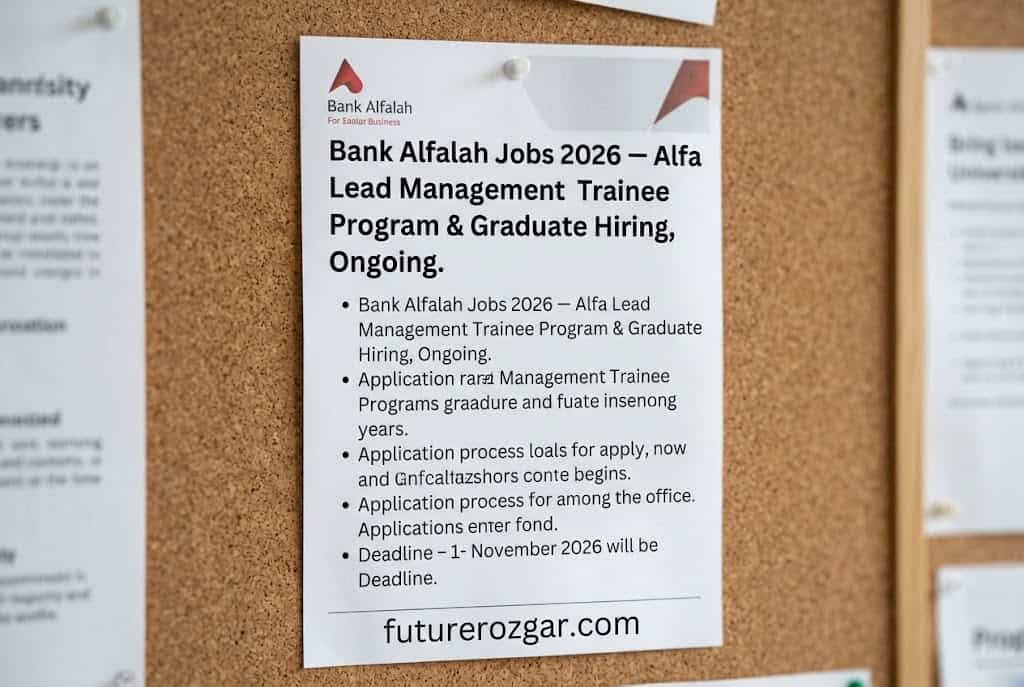 Bank Alfalah Jobs 2026