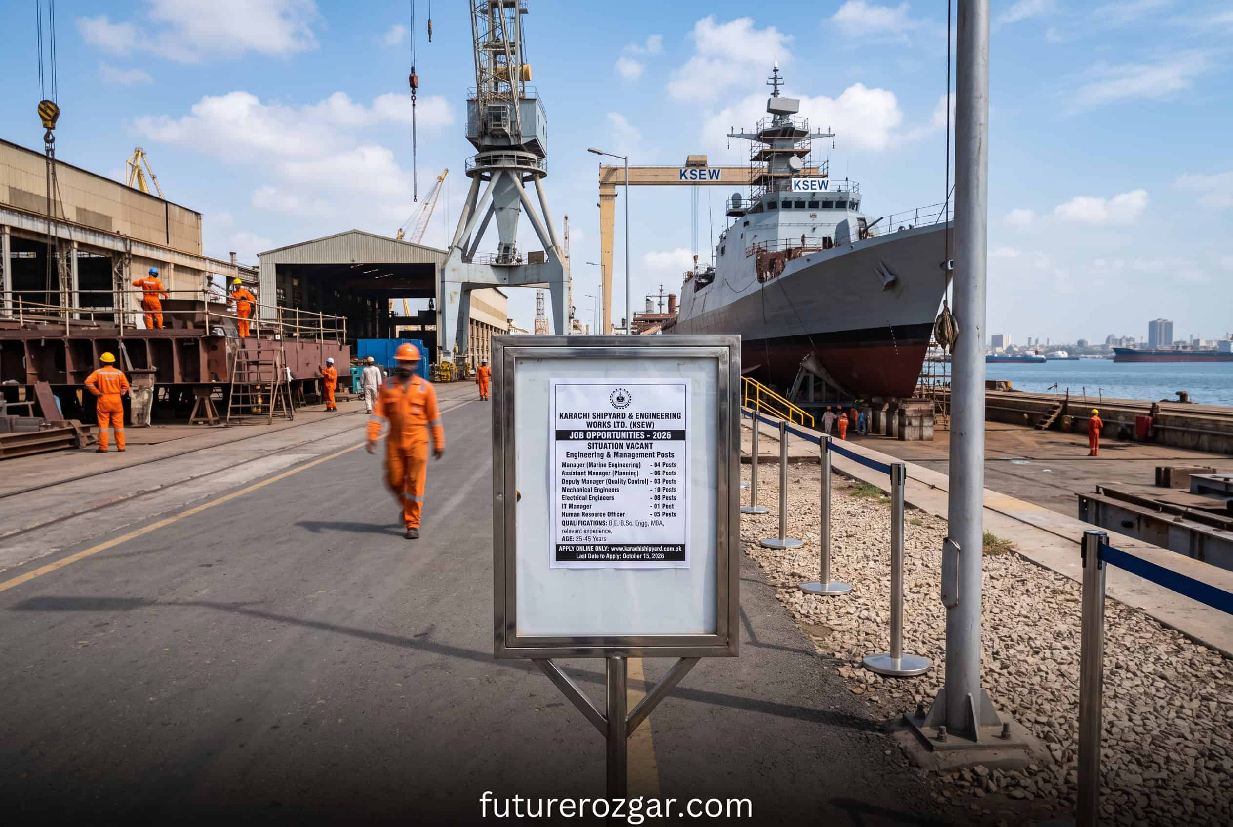 Karachi Shipyard KSEW Jobs 2026