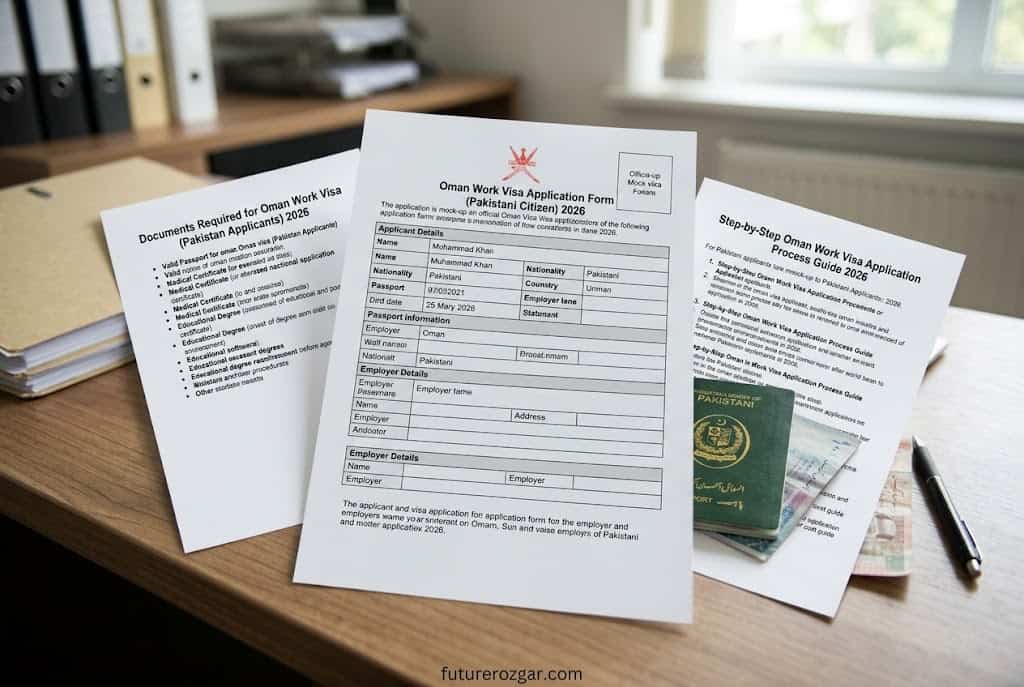 Oman work visa for Pakistani