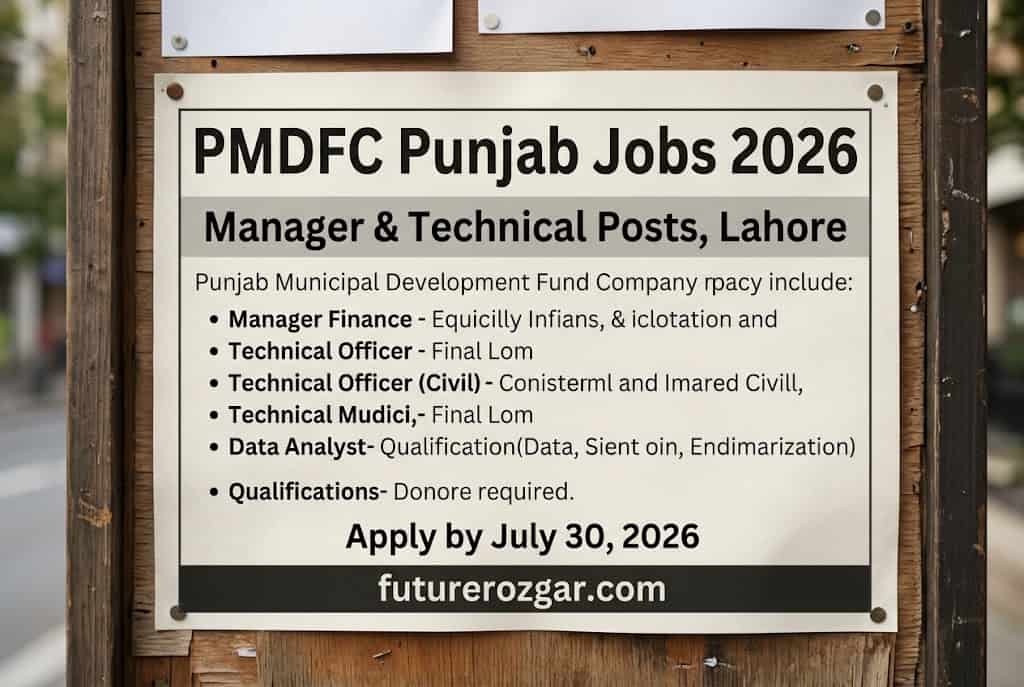 PMDFC Punjab Jobs 2026