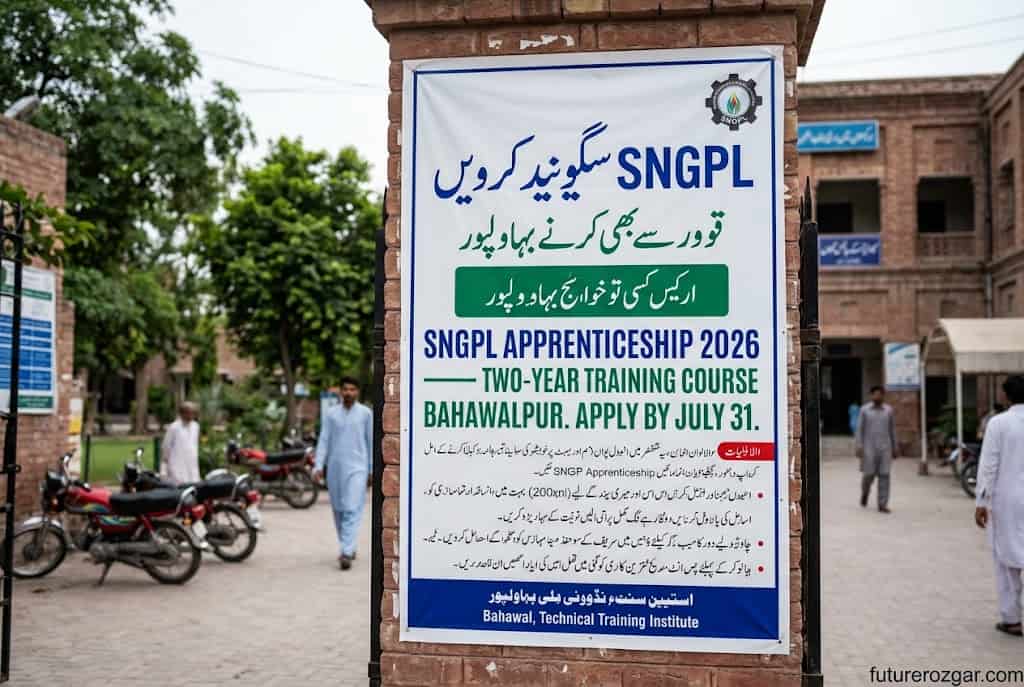 SNGPL Apprenticeship 2026