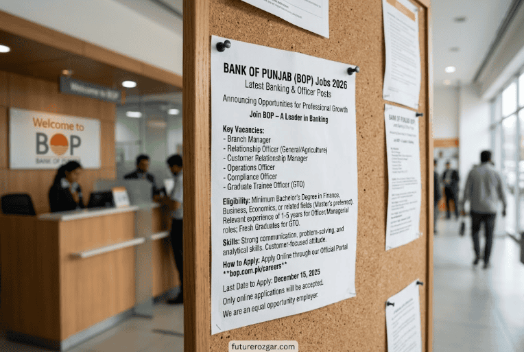 Bank of Punjab BOP Jobs 2026