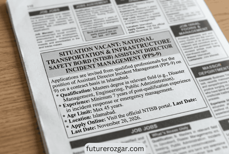 NTISB Assistant Director Incident Management Job 2026