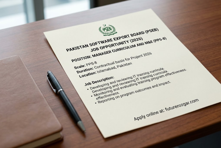 PSEB Manager Curriculum and M&E Jobs 2026