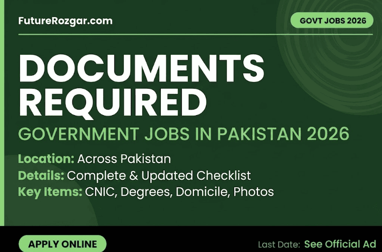 Government Jobs Documents Checklist 2026