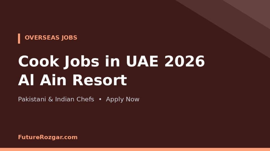 Cook Jobs UAE 2026 Al Ain