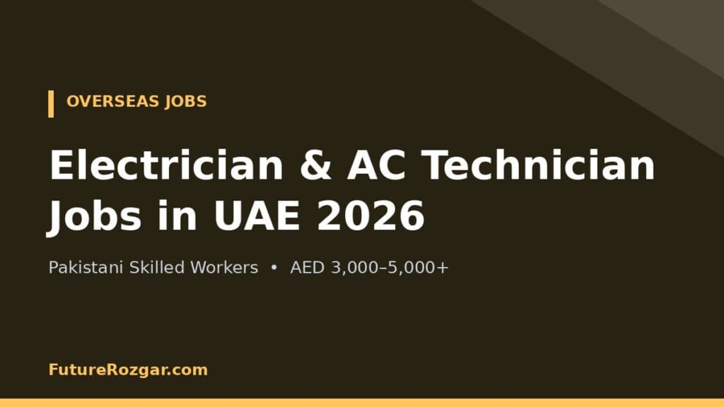 Electrician Ac Technician Jobs UAE