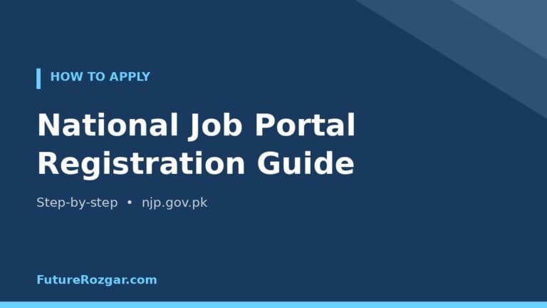 How To Apply National Job Portal