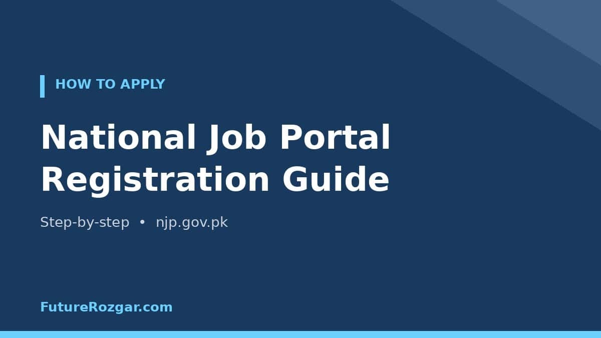 How To Apply National Job Portal