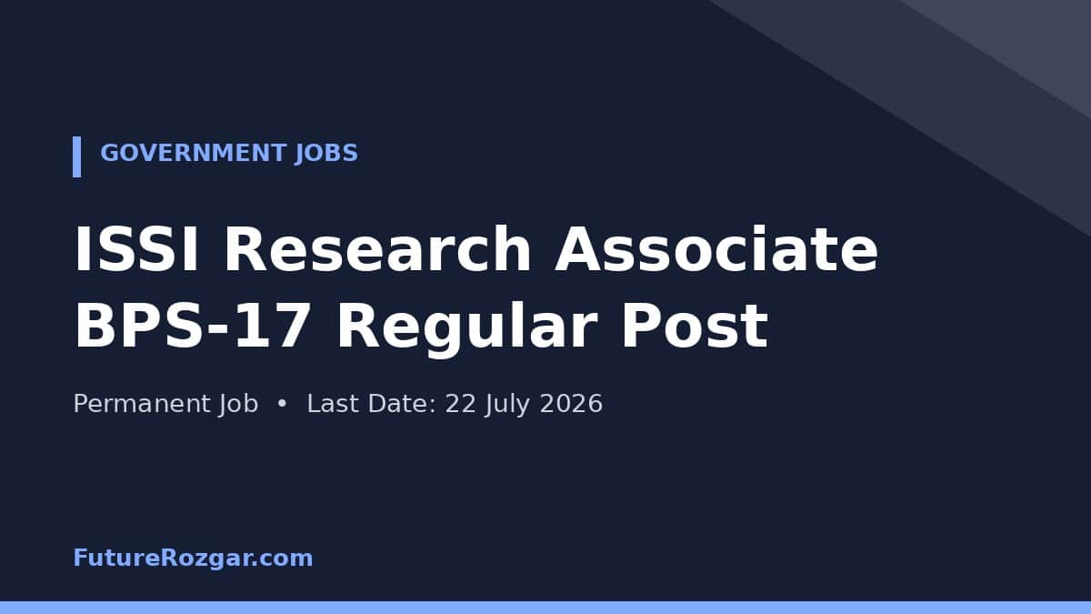 ISSI Research Associate