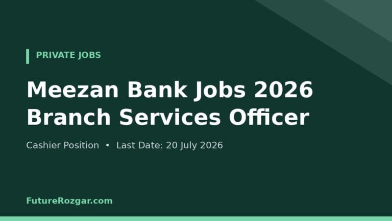 Meezan Bank Jobs