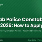 Punjab Police constable jobs 2026