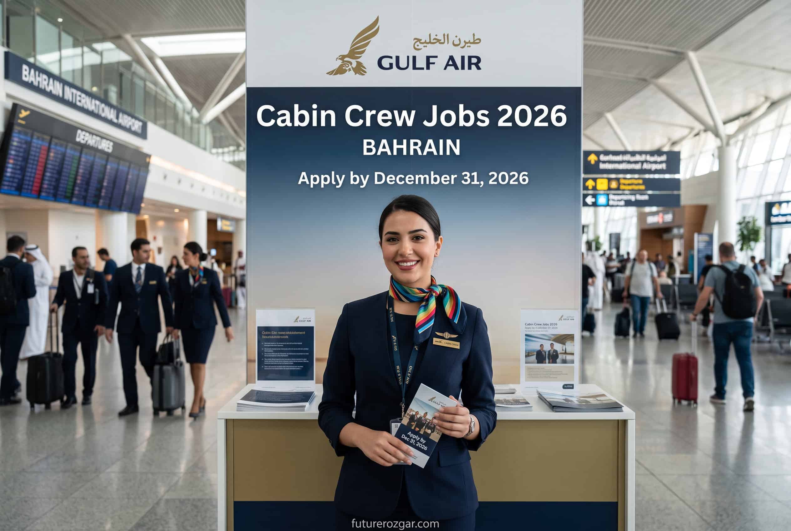 Gulf Air Cabin Crew Jobs 2026