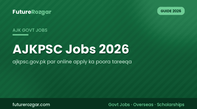 AJKPSC Jobs 2026: How to Apply Online at ajkpsc.gov.pk