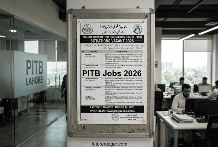 PITB Jobs 2026