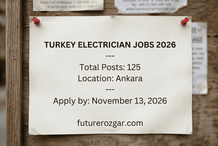 Turkey Electrician Jobs 2026