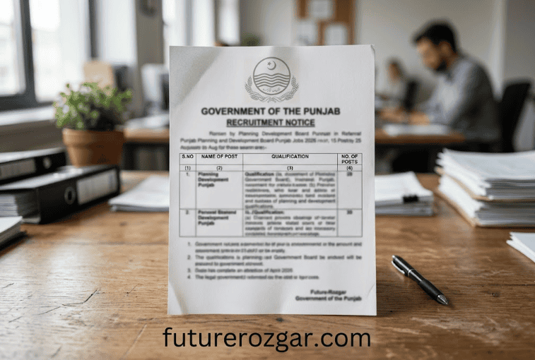 planning development board punjab jobs 2026