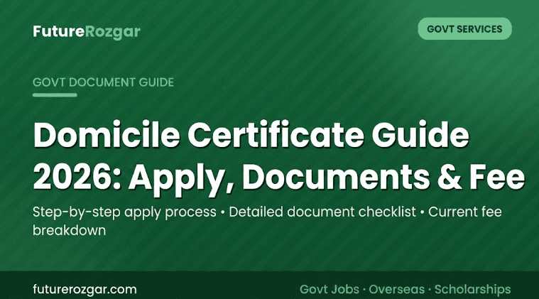 domicile certificate
