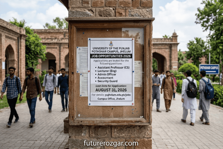 punjab university pothohar campus jobs 2026