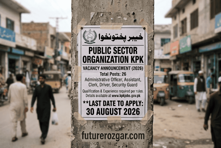 public sector organization kpk jobs 2026
