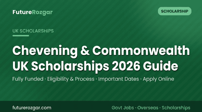 Chevening and Commonwealth UK Scholarships 2026