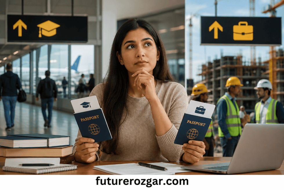 study visa vs work visa