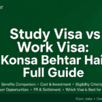 study visa vs work visa